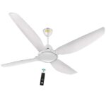 KUHL Brise E4 1320mm Stylish Power Saving BLDC Ceiling Fan with Remote |30 W | 5 Star | Low Noise | IoT- operates via Mobile & Alexa | Reverse Mode |5 Yrs Warranty on Motor | Free Installation |Whit
