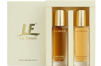 La French Unisex Perfume Gift Set Opulent & Splendid | Long Lasting Eau De Parfum | Perfume for Men & Women | Premium Travel Size Perfumes | Set 2x20ml | Fragrance Set