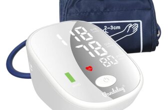 Vandelay BP900 Blood Pressure Monitor – Fully automatic BP Machine (Silver)