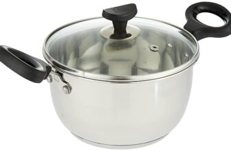 Crystal Stainless Steel Induction Bottom Casserole, 180 Mm, Standard, Multicolor