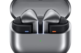 Samsung Galaxy Buds3 Pro Wireless Earbuds, Powered by Galaxy AI, IP57, Active Noise Cancellation, Adaptive Noise Control, 37hrs Battery, 360 Surround Sound, Pinch Controls, Galaxy Ecosystem, Silver