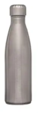 Signoraware Cola Single Wall Fridge Water Bottle Matt Finish, 1 Liter, Silver
