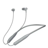 boAt Rockerz 111, 40HRS Battery, Dual Device Pairing, ENx Tech, Low Latency Mode, Fast Charging, BTv5.3, IPX5, Type-C Interface, Bluetooth Neckband, Wireless with Mic Earphones (Ash Grey)