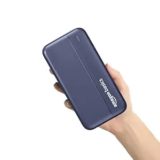 Amazon Basics 20000 mAh Power Bank | 22.5W Fast Charging | Dual Output & Input | Charge 3 Devices Simultaneously | for Smartphones, TWS Earbuds, Speakers, Tablets (Dark Blue)