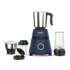Preethi Blue Leaf Diamond MG-214 750 Watt Mixer Grinder with 3 Jars (Wet Grinding (1.5 litres) + Dry Grinding Jar (0.5 litre) + Chutney Jar (0.4 litre)Stainless steel), Blue/White