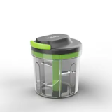 Lifelong 1000ml Pull Chopper | Manual Vegetable, Onion, and Garlic Cutter with Convenient Pull Cord, Efficient Kitchen Chopper for Effortless Food Preparation and Ideally Chopped Ingredients