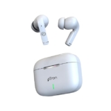 pTron Basspods P81 Pro in-Ear TWS Earbuds with 50Hrs Playtime, 12mm Drivers, TruTalk AI-ENC Calls, HD Mic, Movie Mode, Touch Controls, Bluetooth v5.1, Type-C Fast Charging & IPX4 (Pearl White)