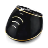 Lifelong LLM432 Air Bag Foot Massager | Shiatsu Foot Massager Machine with Soothing Heat, Deep Kneading Therapy, Air Compression, for Blood Circulation and Foot Wellness, Brown