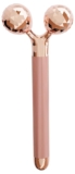 Lifelong Electric Jade Roller With Rose Quartz&Dual Metal 2 Massage Heads|T-Shape&Jade Roller Massage Heads |Vibrating Beauty Face Massager|Aa Battery Powered (Llm648,1 Year Warranty,Rose Gold)