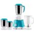 Crompton DS 500 Blend -500W Powertron Motor | 30 minutes continuous grinding | Motor Vent-X Technology | 4jars – 2 SS jars, 2 PC jars | sipper cap attachments | Blue