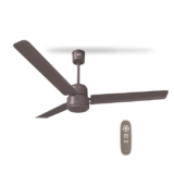 REO By Havells BLDC 1200MM Ceiling Fan “Fixed Price Always” | Air Flow: 220 CMM| Speed: 350 RPM| Reverse Rotation Mode| Timer Setting| 2 Year Door Step Warranty By Manufacturer (Energex, Cocoa Brown)