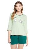 Clovia Women’s Cotton Pajama Set