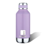 Bergner Walking 500 ml Thermo Steel Bottle/Flask, Hot/Cold, Vacuum Insulated, For Water/Coffee/Tea/Soup/Juice, Use in Office/Commute/Sports/Travel, Screw On Top Lid, Metallic Purple/Lilac, Rust/Leak Proof