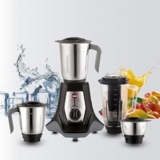 Cello Hercules Mixer Grinder 750W, Black- 2 Year Warranty (We Jar with Lid- 1.2 L; Dry Jar with Lid- 1L; Chuntney Jar with Lid- 500ml; Juicer Jar Capacity- 1500ml; Spatula)