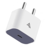 DR VAKU® 20W Charger Type C Adapter for iPhone 15/15 Plus/15 Pro/15 Pro Max, iPhone 13/12/11 Series with PD 3.0, BIS Certified USB-C 20 Watt Fast Charging Adaptor – White & Navy Blue
