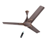 KUHL Prima A1 1200 Mm Bldc 65% Power Saving Ceiling Fan With Remote | Bee 5 Star Rated & Isi High Air Flow Year Warranty Espresso, Brown