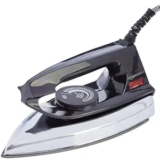 Amazon Basics 750 Watt Dry Iron with Non-Stick Soleplate (Black)