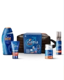 Fiama Gift Essentials Grooming Kit for Men, Pack of 4, Gift Box – Face Wash, After Shave, Body Wash & Perfume Spray, Free Travel Pouch, Husband, Gift Items, Best Birthday, Anniversary Gift Set by ITC
