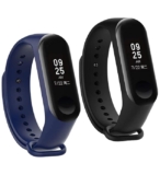 Estrenar Mi Band Strap 3 & 4 Wristband Original Soft Silicone Adjustable/Replacement Straps/Belt/Band for M3 & M4 with warrenty |Device not Included||Not Compatible with Mi Band 1/2|