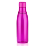 Floraware Food Grade Premium Plastic Fridge Fresho Water Bottle, BPA Free | 100% Leak Proof | Office Bottle | Gym Bottle | Home | Kitchen | Travel Bottle Drinking Bottle, 1000ml Pack of 1, Pink