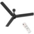 Polycab Aereo Plus Star Rated, 1200mm Ceiling Fan For Home | 100% Copper, High Speed & Air Delivery | Saves Up To 33% Electricity, Rust-Proof Aluminium Blades, 52 Watt【Matt Black】