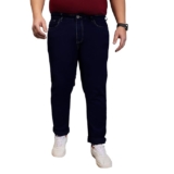 Bigbanana Plus Size Men’s Regular Fit Solid Jeans