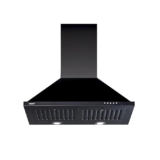 Livpure Alder Neo 60 cm 1050 m3/hr Pyramid Kitchen Chimney with Elegant Look, Baffle Filter, Push Button, Efficient Dual LED Lamps (Black) |5 Years Warranty on Motor, (1 Year Comprehensive) by Livpure