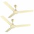 USHA Aerolux EX5 1320 mm Premium Design, Silent Ceiling Fan with ABS Blades (Galaxy White)