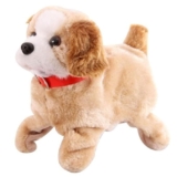 Storio Jumping, Walking and Barking Dog Soft Toy Fantastic Puppy Battery Operated Back Flip Jumping Dog Jump Run Toy Kid (Jumping Dog), Multicolor