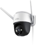 Dahua (IMOU Cruiser SE 4MP Security Camera Outdoor with Floodlight and Microphone, 4MP QHD Pan/Tilt 2.4G Wi-Fi Camera IPC-S41FP Compatible with J.K.Vision BNC White Black
