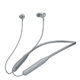 boAt Rockerz 111, 40HRS Battery, Dual Device Pairing, ENx Tech, Low Latency Mode, Fast Charging, BTv5.3, IPX5, Type-C Interface, Bluetooth in Ear Neckband, Wireless with Mic Earphones (Ash Grey)