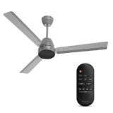 Crompton Energion Nucleoid BLDC 1200mm (48 inch) Ceiling Fan, (Metallic Grey), Pack of 1