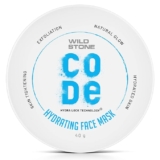 WILD STONE CODE Hydrating Face Mask For Men | Dead Skin Removal, Anti Acne & Oil Control| Facial Mask For Glowing Skin,1 Count