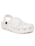 SHOECUBE Mens Men’s White Clog – Stylish Comfort for Everyday Wear | Shcb-sava-ol-Clog Clog