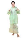 Rupa Polyvinyl Chloride (Pvc) Womens Rain Standard Length Jacket With Skirt