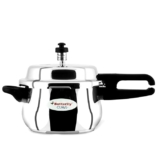 Butterfly Curve 3 Litres Pressure Cooker | Outer Lid | Stainless Steel | Induction & Gas Stove Compatible | ISI Certified | 5 Years Manufacturer’s Warranty | Silver
