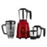 Milton Pro Cook Kitchen Pride Set of 5 Non Stick Cookware | Non Induction I Cooking Pan, Kadhai with Lid, Tawa, Nylon Laddle & Spatula I Maroon