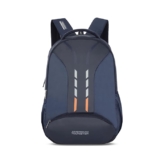 American Tourister Martt+ Style 01, 28L Volume Office Laptop Backpack With Front Organizer And Spacious Interiors For Men & Women – Navy, Blue