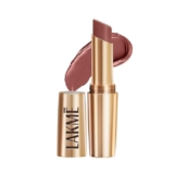 LAKMÉ Powerplay Priming Matte Lipstick, Smooth Matte Finish, Lightweight Lipstick, Smudgeproof, Lasts 16hrs, Hydrates Lips, Coffee Command, 3.6g