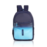 Priority 19 Inch Classic PU College Backpack For Boys & Girls | Office Backpack For Men & Women | Casual Backpack For Unisex (Large | Navy Blue)