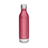 Milton Bliss 600 Thermosteel Water Bottle, 500 ml (Red)