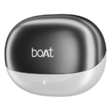 Boat Airdopes 301, 75H Battery, 4Mics ENx, ASAP Charge,Low Latency, IPX5, Stream Ad Free Music via App Support, Bluetooth Earbuds, TWS Ear Buds Wireless Earphones with mic (Arctic Whisper)