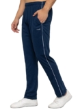 Komfitt Men’s Cotton Blend Regular Fit Trackpant|Casual Wear Lowers with Side Pockets & Elastic Waistband