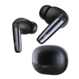 pTron Zenbuds Ultima ANC Earbuds, 35dB QuietSound ANC, 4 QuadPro Mics with TruTalk ENC Calls, 4D Panaromic Audio, Transparency Mode,50Hrs Playtime,in-Ear BT 5.3 Wireless Headphones & IPX5(Pearl Black