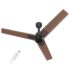 Havells Stealth Underlight 1250Mm Ceiling Fan (4 stars, Black)