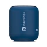 Portronics SoundDrum 1 10W TWS Portable Bluetooth 5.3 Speaker with Powerful Bass, Type C Charging Cable Included(Blue)
