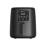 Bergner Masterpro Air Fryer with 1500 Watts, 4 Ltr Capacity, Air Fryer for Home to Bake/Grill/Roast/Heating/Defrost, 360 Degree Airflow Technology, 8 Preset Cooking Menu, Basket With Nonstick Coating