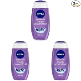 NIVEA Fresh Power Fruit 250ml Body Wash| Shower Gel with Real Fruit Extracts| Pure Glycerin for Instant Soft & Summer Fresh Skin|Microplastic Free |Clean, Healthy & Moisturized Skin (Pack of 3)