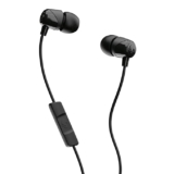 Skullcandy Jib in Ear Wired Earbuds, Microphone, Works with Bluetooth Devices and Computers -Black