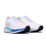 Vector X Unicorn Running/Jogging Shoes Mesh with TPU Fusing Upper/Rubber Sole Lightweight Moulded PU Foam insocks Cushioning for Trekking, Casual & Gym Wear Sports Shoe (White)